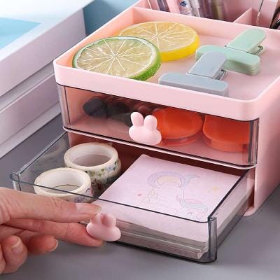 Organisateur Bureau - MultiFunctionalOrganizer™ - Rose - Ma maison tendance