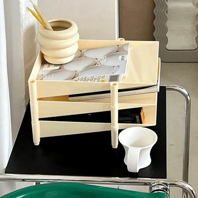 Étagère pour Bureau - OfficeRack™ - Beige - Ma maison tendance