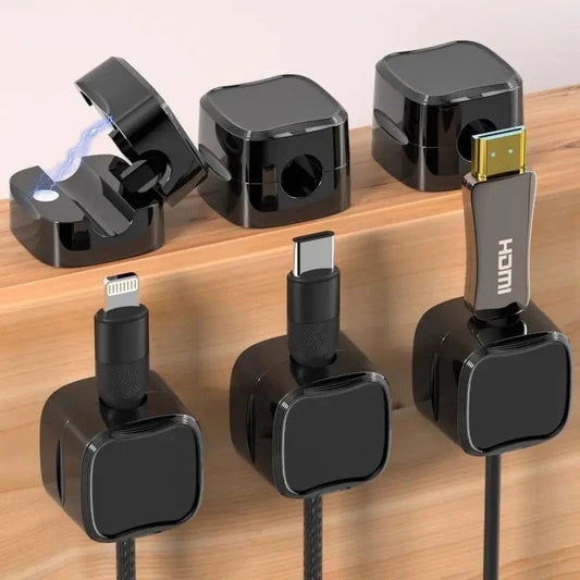 Range cables - MagneticCableOrganizer™ - Noir - Ma maison tendance